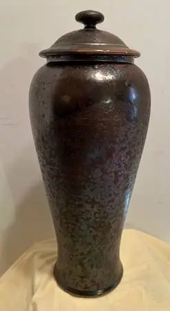 Dan Wheeler Oregon Studio Pottery/Porcelain 14 Covered Jar