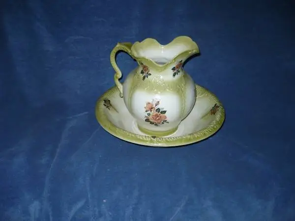 Decorative Wash-Basin & Pitcher
