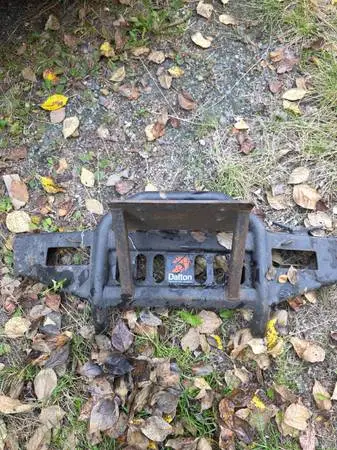 Metal bumper for an ATV