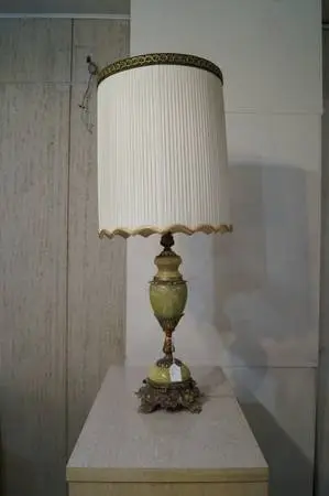 ALABASTER LAMP - $75
