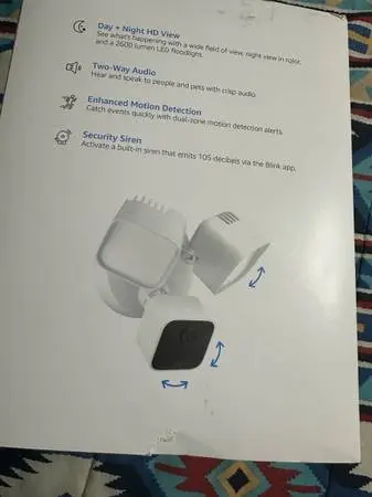 New Blink Wired Floodlight