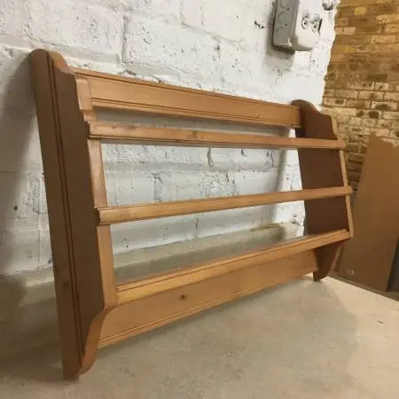 Wall-Mountable, Light Brown, Wooden Organizer