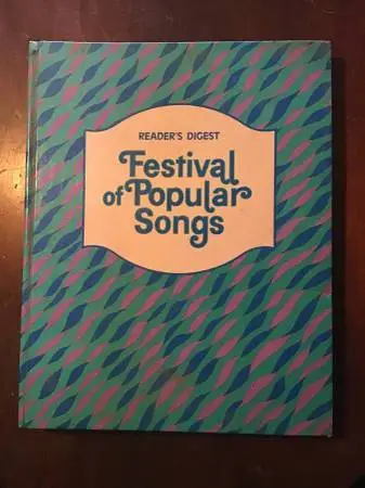 Festival of Popular Songs Sheet Music by Readers Digest