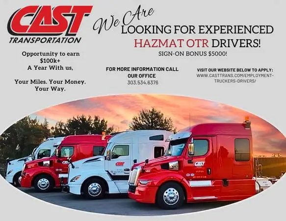 OTR HazMat CDL A Driver