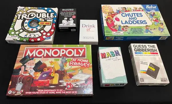 MISC. BOARD GAMES (THEY HAVE ALL THEIR PIECES) $5 EACH