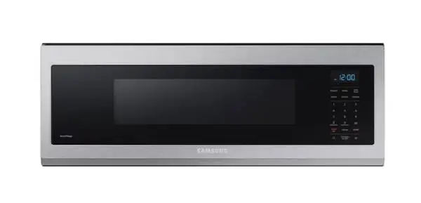 Samsung Smart SLIM 1.1-cu ft Low Profile Over-Range Microwave SS