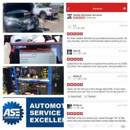 ⭐MOBILE MECHANIC Brakes-Battery-Starter-Alternator-Diagnostic-No start