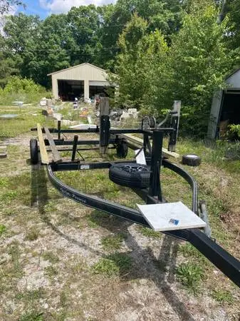 Pontoon trailer