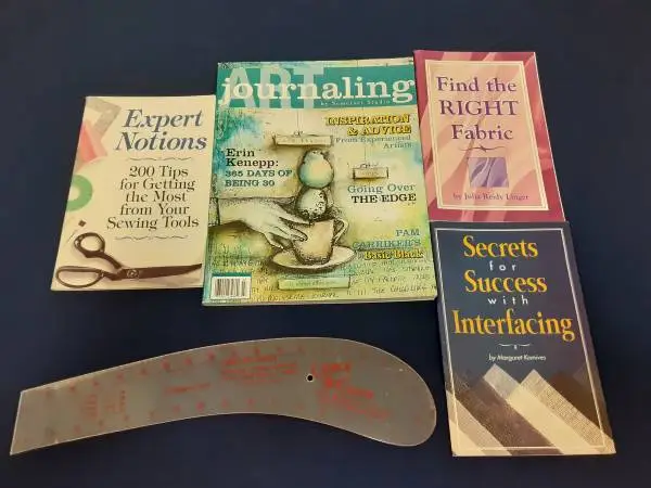 JOURNALING, SUCCESS WITH INTERFACING, RIGHT FABRIC, EXPERT NOTIONS