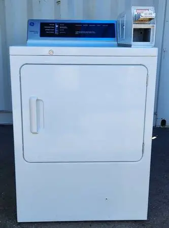 Refurbished General Electric DCCD330GG0WC Coin OP Front Load Gas Dryer