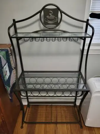 Bakers Rack / Wine Rack / Coffee Bar / Desk