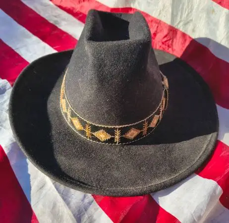 Dorfman- Pacific Lynx Western Hat Size 6-7/8