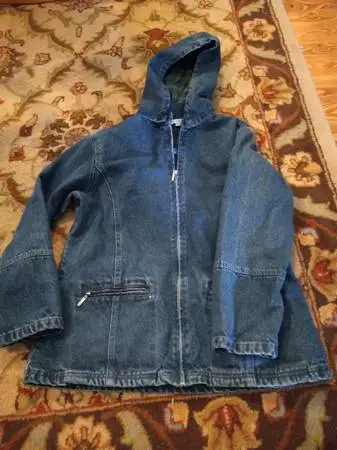 Like new ladies Denim Jacket/Coat Size medium