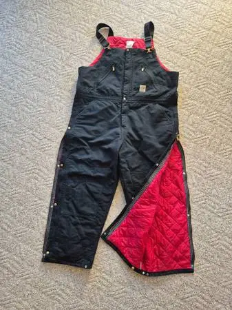 Mens Carhartt Heavy Duty Bib Coveralls