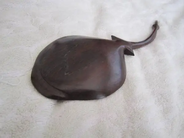 Wood Carving-Sting Ray