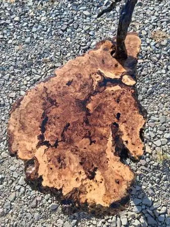 Custom epoxy art table