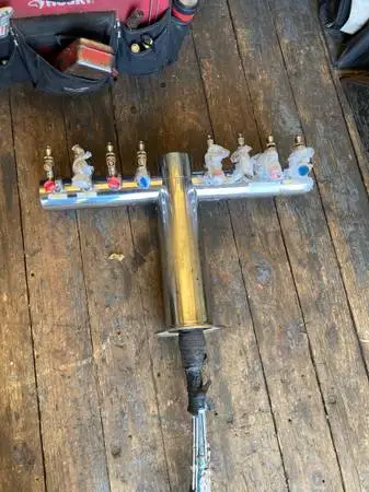 8 tap draft beer tower