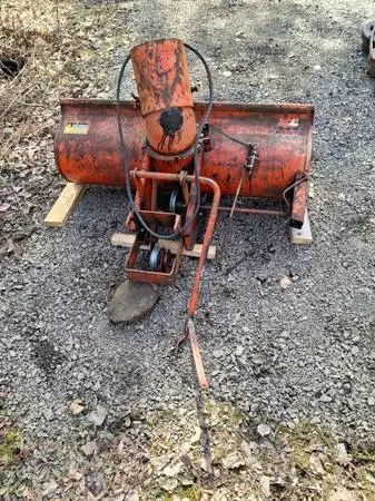 Case 446 Garden Tractor Snow Blower 4 ft wide - $300 (Howes Cave)