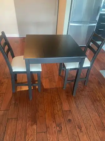 Table and chairs