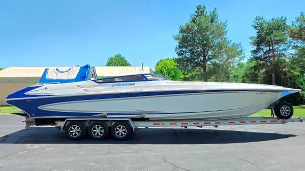 2008 Fountain 38 Lightning Boat Mercury XR Drives