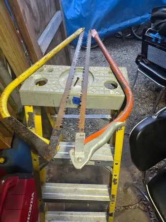 2 bow saws