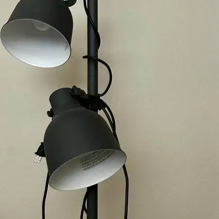 IKEA industrial contemporary modern floor lamp