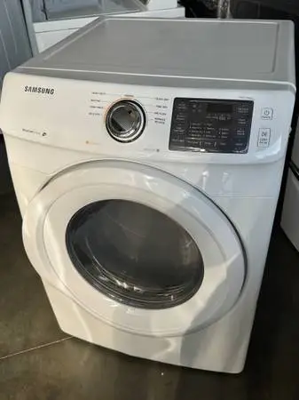 Front load Samsung dryer electric  ⚡️ white color