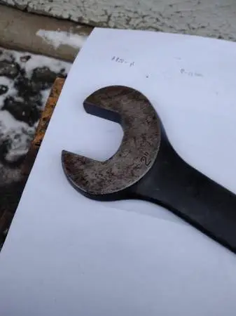 big wrench #45 called railroad wrench