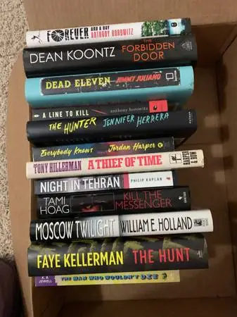 Lot of 12 Thriller Mystery Crime Fiction Books, Dean Koontz Horowitz
