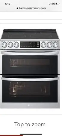 Kenmore Elite Duel Oven electric range
