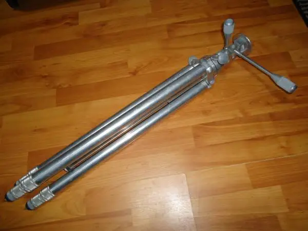 Tiltall professional vintage aluminum tripod stand