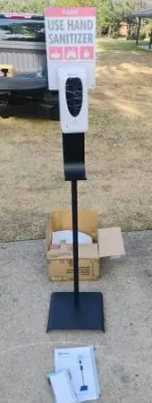 Floor Standing Sensor Sanitizer, $125 each