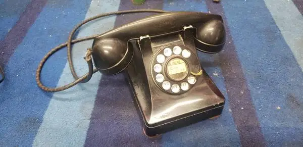 Antique Western Electric Co Bell System Rotary Dial Telephone