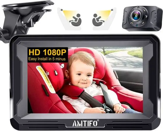1080P camera for viewing baby in car seat