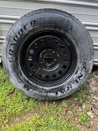 17” Single Steel Wheel 6 lug