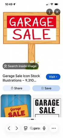 Sale Sept 11-12 (8-3) west Lincoln
