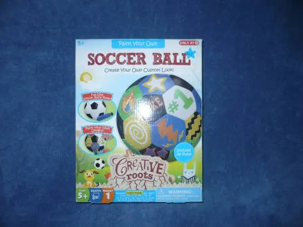 Paint Your Own Soccer Ball