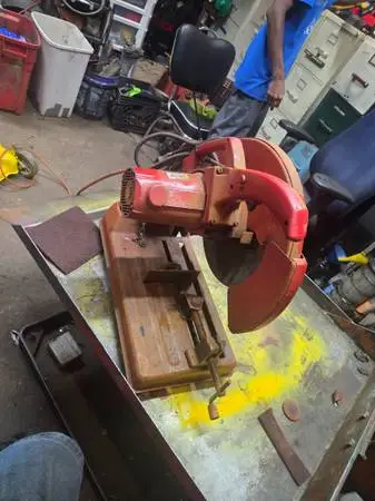 Milwaukee metal chop saw
