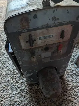 Lincoln electric sa-200 bullet nose generator welder