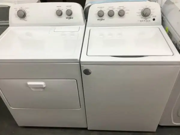 Whirlpool washer and dryer set like new
