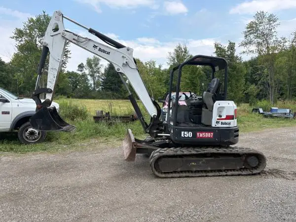 2017 Bobcat E50 Mini Excavator w/ 2536 Hrs.