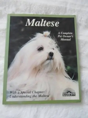 Maltese Pet Owner Manual Book