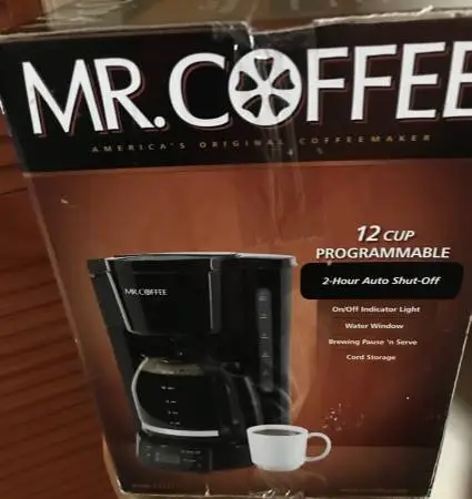 Mr. coffee 12-cup programmable coffee maker