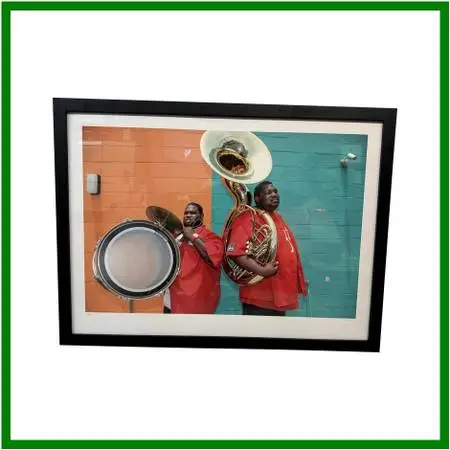 Elsa Hahne “hot Eight Bass Section, Nola” Photograph, Signed + Num