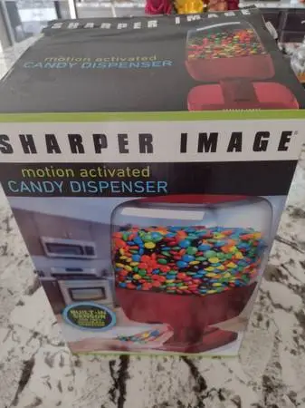 Sharper Image Motion Activated Candy & Peanut Dispenser W/Sensor