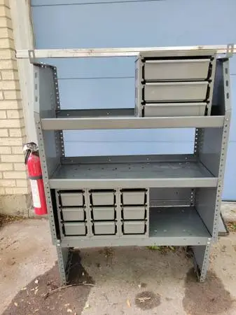Adrian Steel Shelving and Drawers - Ram Promaster City,  Ford Transit
