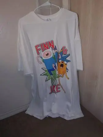 Finn and Jake Adventure time T- shirt- New without Tags