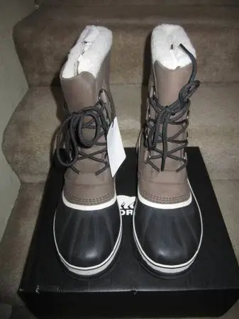 New in Box Sorel Mens 12 or 13 Caribou Waterproof Winter Boots