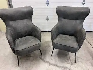 Accent Chairs Charcoal Color