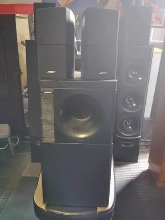 BOSE acoustimass 5 series 3 nice sound